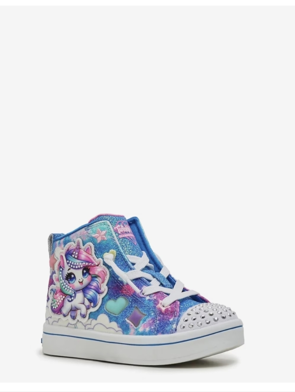Skechers Toddler Girls' Twinkle Toes: Twi-Lites 2.0 - Unicorn Glam Sneaker